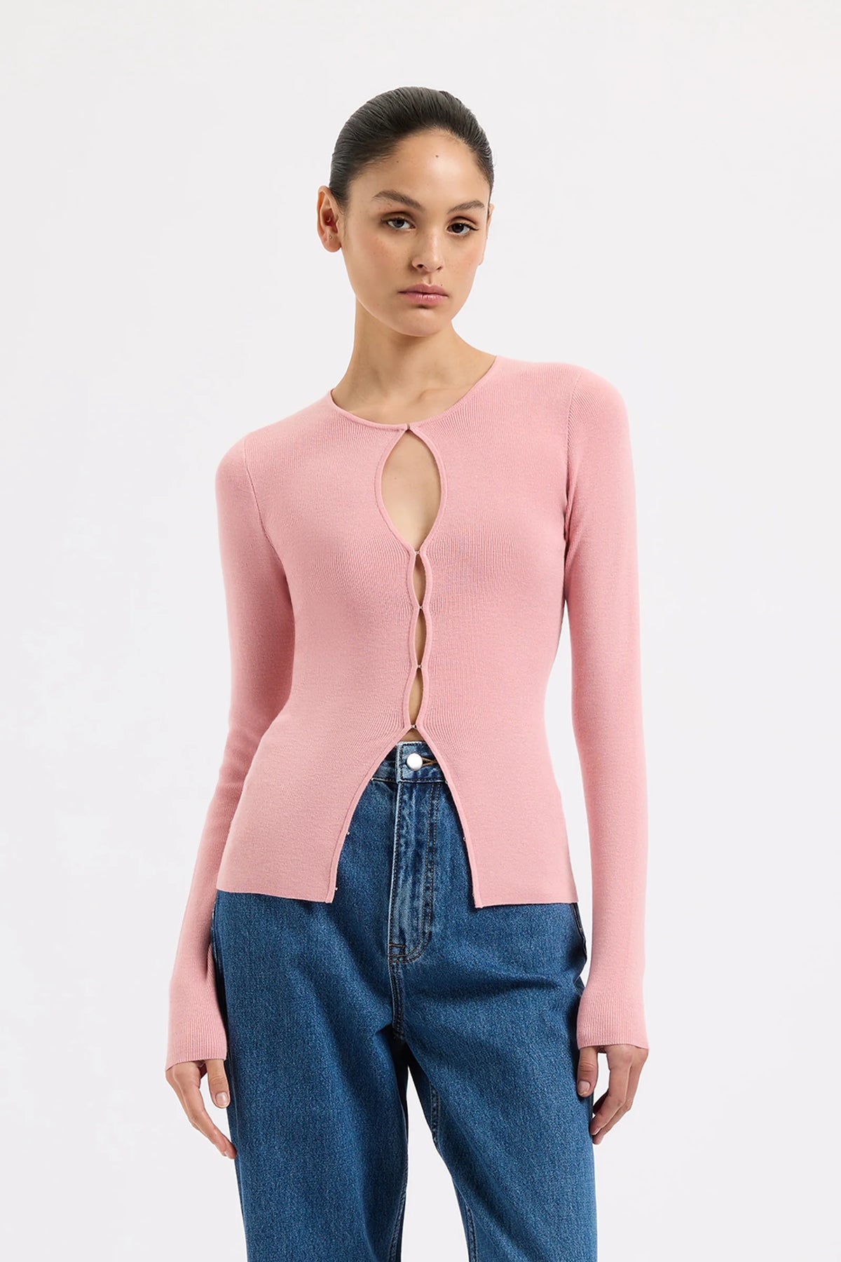 Simone Knit Top - Peony - A FURTHER 15% OFF AUTOMATICALLY APPLIED AT CHECKOUT