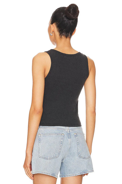 Tequila Country Rib Tank - Black Snow