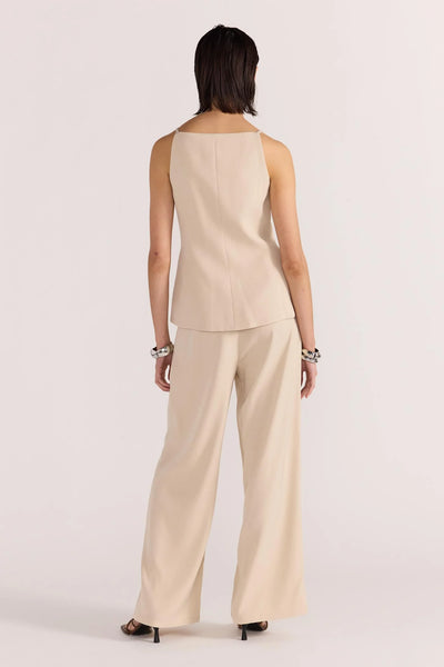 Hayden Longline Vest - Beige