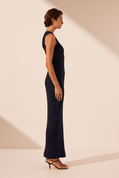 Livia One Shoulder Maxi dress - Night Sky - 30% OFF AUTOMATICALLY APPLIED AT CHECKOUT