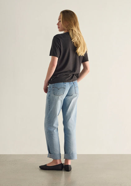 Bonjour Classic Tee - Black - et seQ fashion