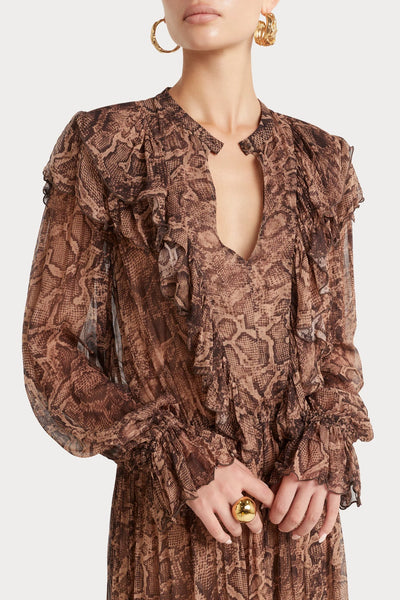 Serpent Dress - Print