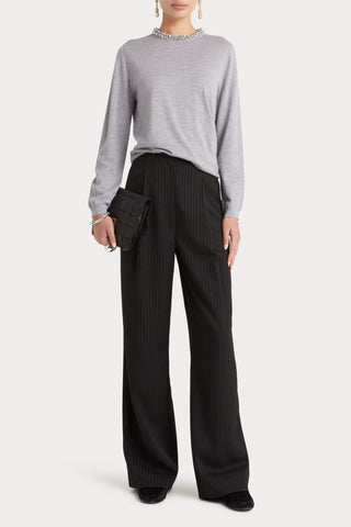 Noir Pant - Pinstripe