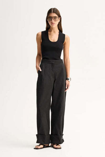 Everett Pant - Black - et seQ fashion