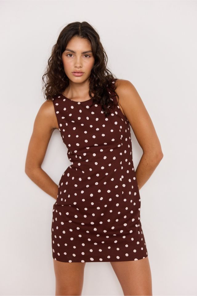 Cedar Mini Dress - Choc-Spot