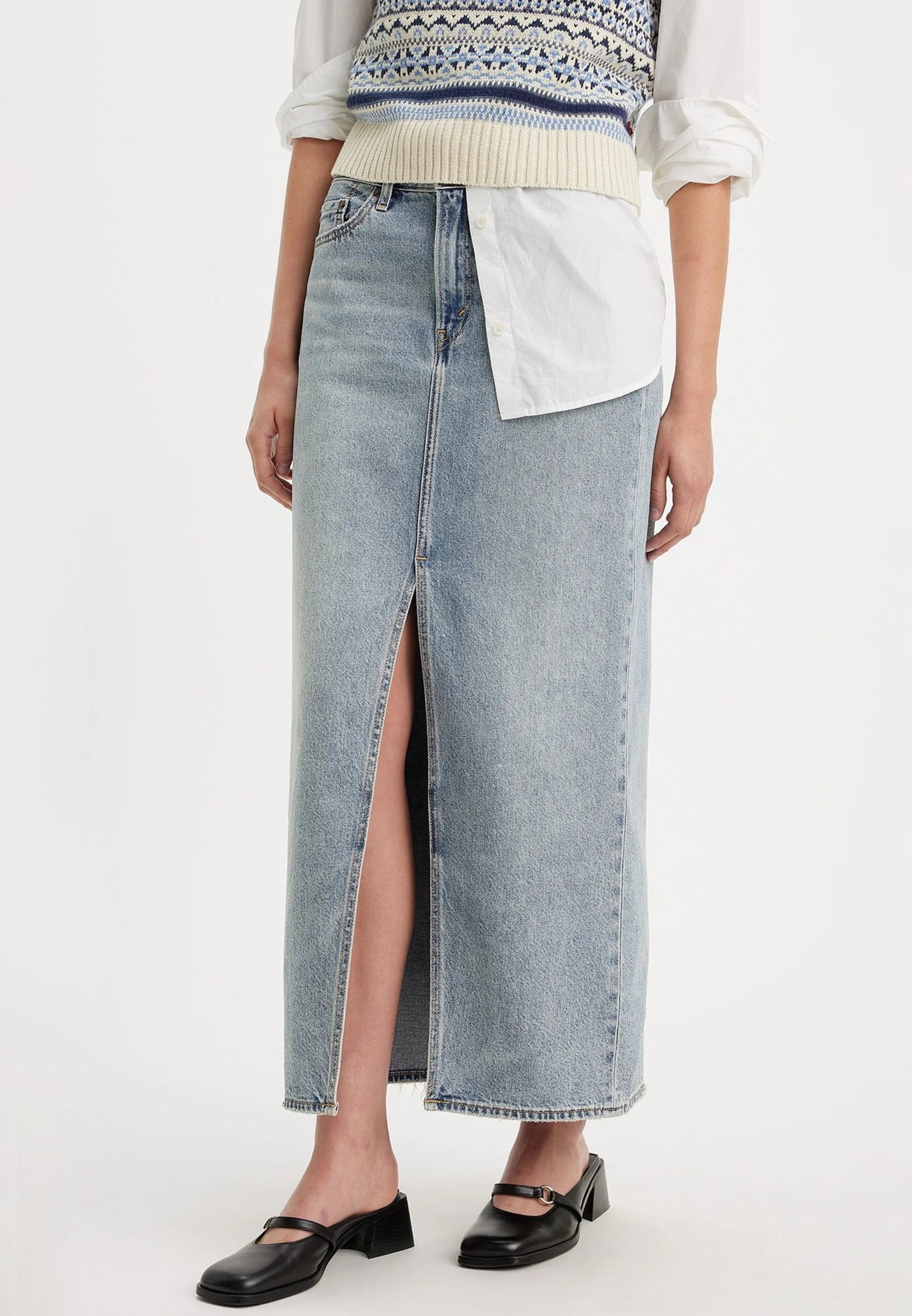 Ankle Column Skirt - Please Hold - et seQ fashion