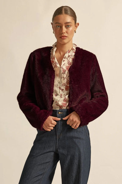 Dune Jacket - Berry - et seQ fashion