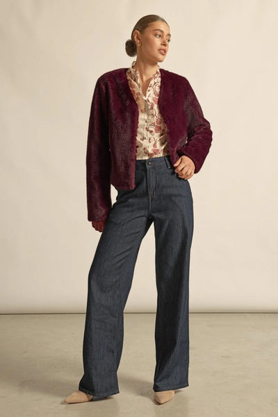 Dune Jacket - Berry - et seQ fashion