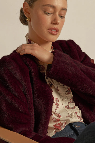 Dune Jacket - Berry - et seQ fashion