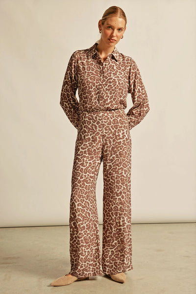 Flourish Pant - Ocelot - et seQ fashion