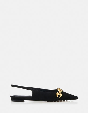 Harriet - Black Suede