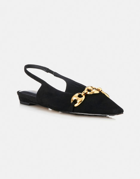 Harriet - Black Suede