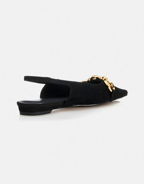 Harriet - Black Suede