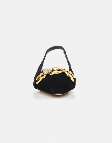 Harriet - Black Suede