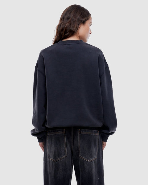 Vintage Bouquet Sweatshirt - Vintage Black - et seQ fashion