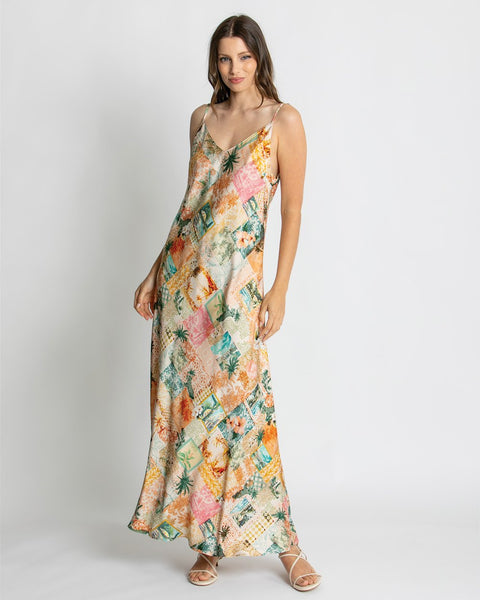Hazel Slip Dress - Malibu - et seQ fashion