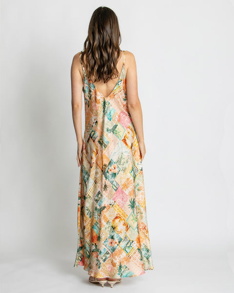 Hazel Slip Dress - Malibu - et seQ fashion