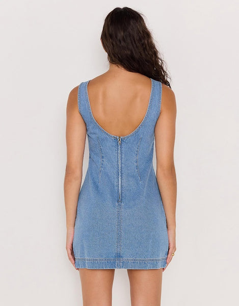Miles Denim Mini Dress