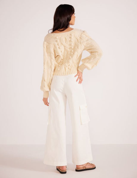 Myrtle Cable Knit Cardigan -  A FURTHER 15% OFF AUTOMATICALLY APPLIED AT CHECKOUT