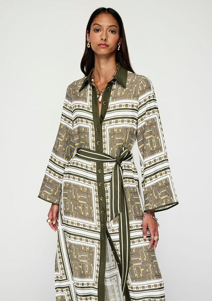 Leyla Midi Dress - Leyla Print