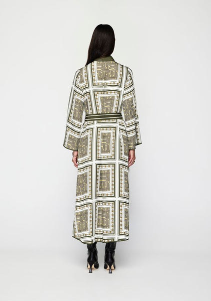 Leyla Midi Dress - Leyla Print
