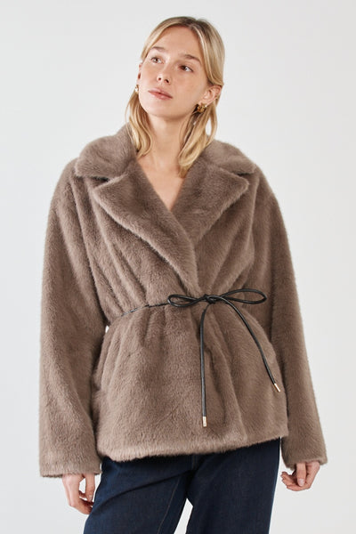 Vivi Fur Jacket - Mink Brown - et seQ fashion