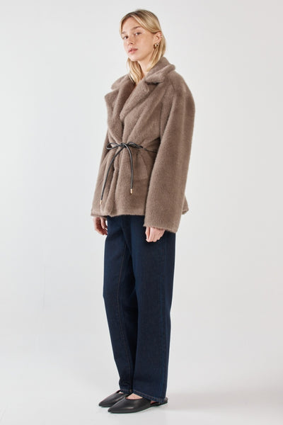 Vivi Fur Jacket - Mink Brown - et seQ fashion