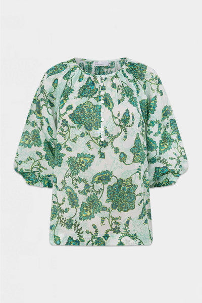 Vow Top - Garden Paisley