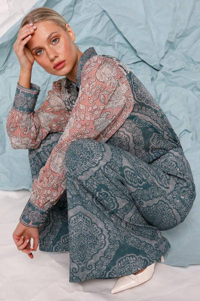 Emilia Pant - Indigo Henna