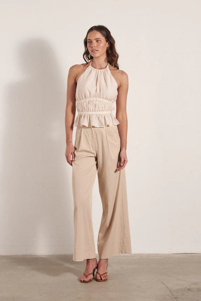 Riviera Pant - Beige - et seQ fashion