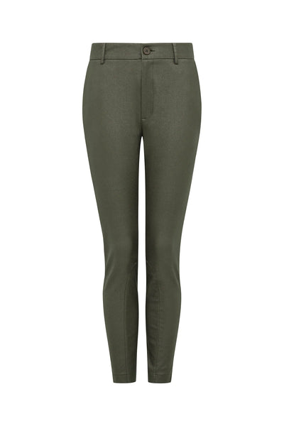 Nadia Wax Pant - Khaki - et seQ fashion