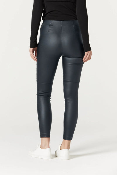 Waxed Legging - Ink - et seQ fashion