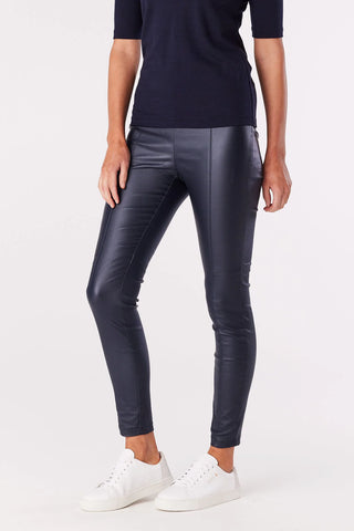 Waxed Legging - Ink - et seQ fashion