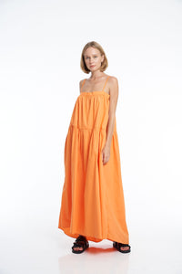Ischia Dress - Aperol - et seQ fashion